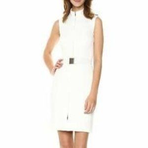 Tommy Hilfiger White Scuba Dress, Size 6